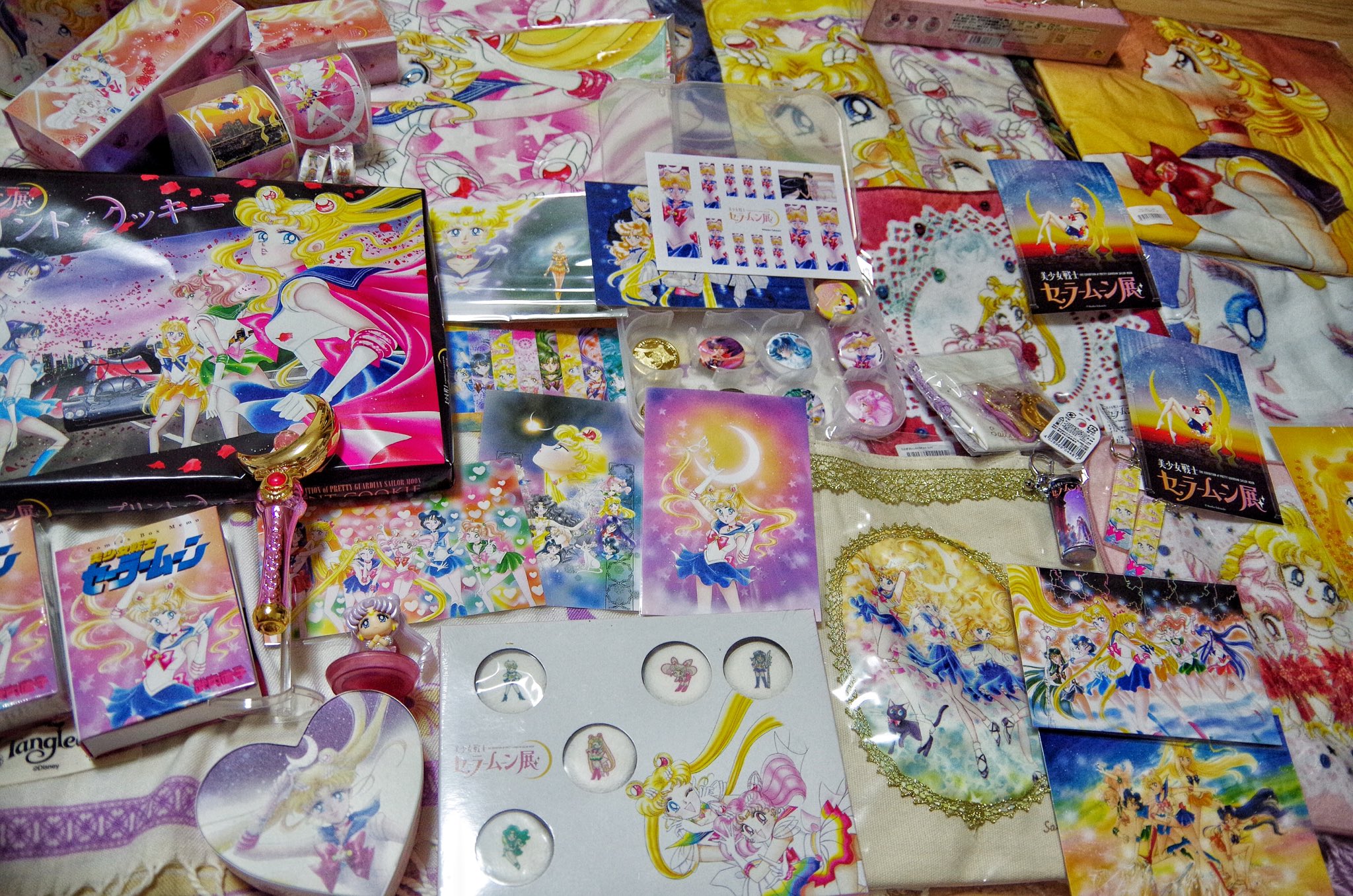 セーラームーン展 バスタオル セーラームーン セーラームーン展 ライン