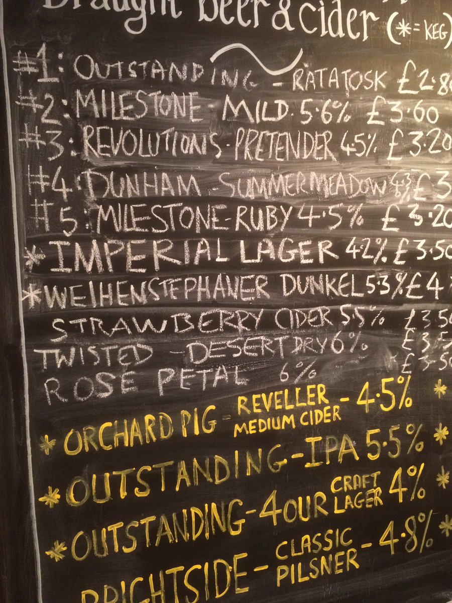 Bank holiday beers. <a href="/Outstandingbeer/">Outstanding Brewing</a> <a href="/MilestoneBrewi1/">Milestone Brewing</a> <a href="/DunhamMasseyAle/">DunhamMasseyBrewing</a>