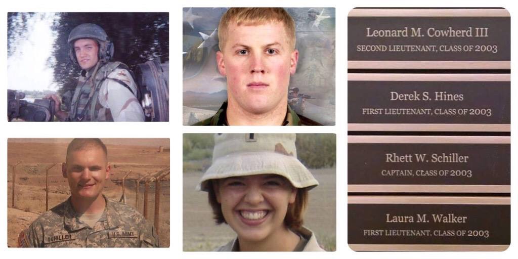 MLTobin's tweet photo. Remembering my fallen West Point classmates...#USMA2003
#NeverForgotten https://t.co/35MGdDvqah