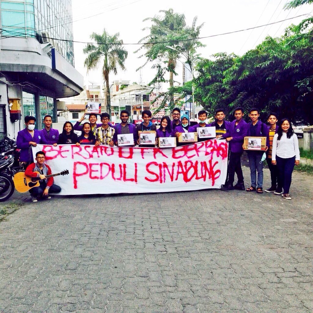 Bersatu Untuk Berbagi Peduli Sinabung😊