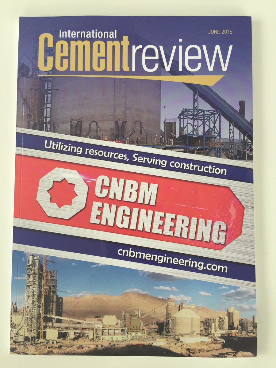 Ecobinder1's tweet photo. #article @Ecobinder1 June 2016 edition International @CementReview (R&D section). @FENIXTNT1 #DAPPOLONIA #content https://t.co/vJWLpG39hC