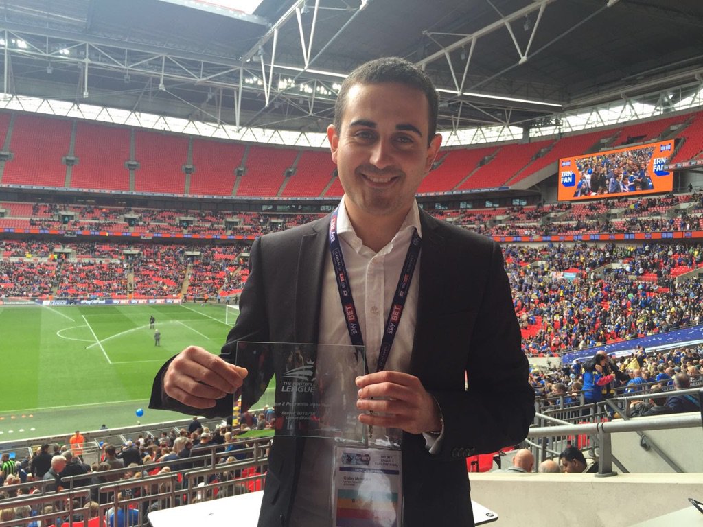 colinmunford's tweet photo. Award in all its glory #ProgrammeOfTheYear #LOFC https://t.co/AHeRYc5NQE