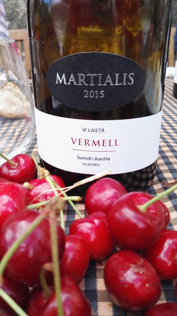 Martialis Vermell, frutos rojos, frescura, complejidad#vi #Ullastrell #Terrassagastronomica,