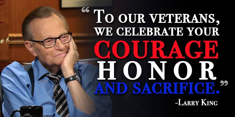 Today we celebrate all of the men &amp; women who made sacrifices to protect our freedom #HappyMemorialDay <a href="/kingsthings/">Larry King</a>