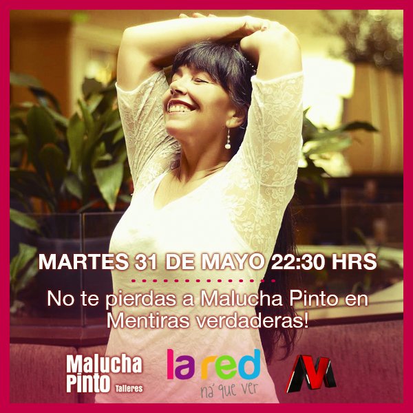 maluchayallego's tweet photo. La tercera es la vencida!! Mañana estaré en @mentiraslared a las 22.30!!! No se lo pierdan! https://t.co/DYodnwgypm