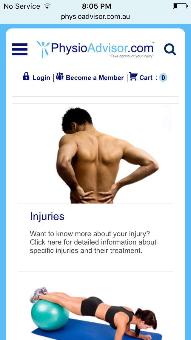 PhysioAdvisor's tweet photo. PhysioAdvisor has upgraded! Check out our new mobile friendly site... https://t.co/3pStfdAfe9 #physio https://t.co/6NsluiO51o