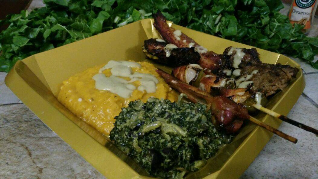 CabinFevaSA's tweet photo. CreamyGarlic butternut with Creamy Coconuy &amp; olive spinach! #meals #goodfood #cabinfeva https://t.co/wmFd3ydVhm