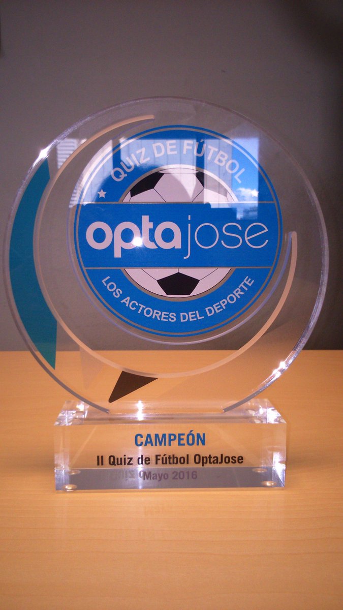 OptaJose's tweet photo. 2 - Esta tarde se celebrará la II edición del Quiz Optajose en la que participarán 16 equipos.Concurso #optajosequiz https://t.co/B16SsvjUEa