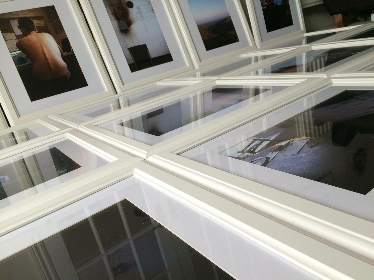 WolvesPhotoFest's tweet photo. Megan’s work is all framed &amp; ready to be hung in the Light House. The official launch is 02.06 at 6pm. All welcome! https://t.co/RprWHn7BVj