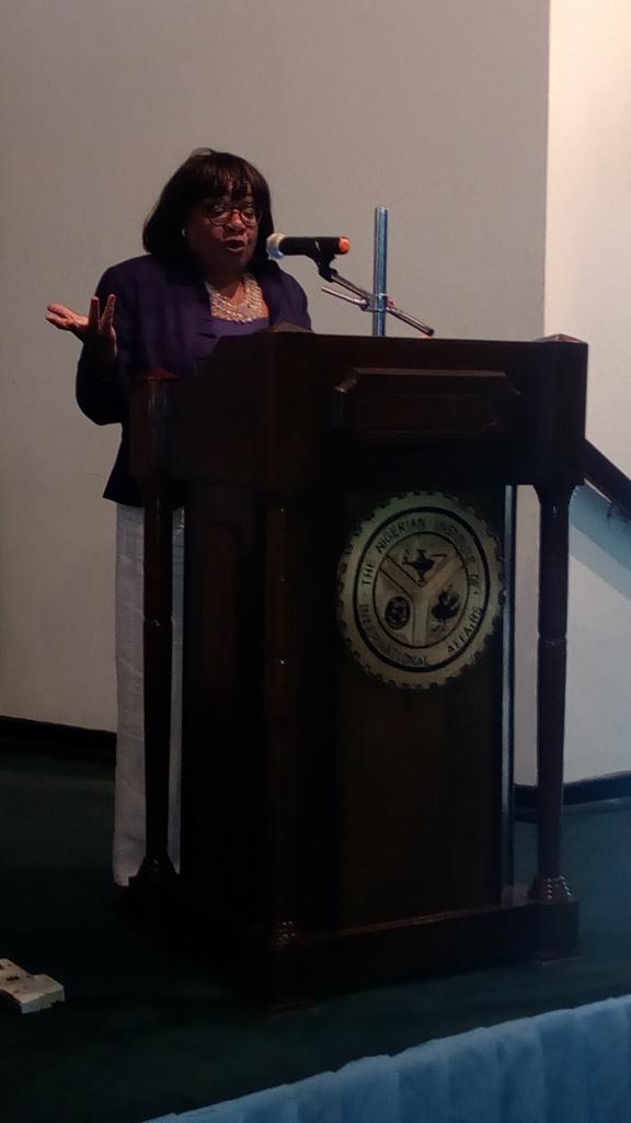 BusinessDayNg's tweet photo. "The children who succeed in education are those whose parents are actively involved" @HackneyAbbott #SpringLecture https://t.co/NBFJodYqUB