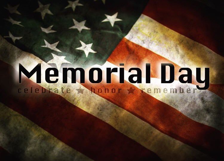 Happy Memorial Day as we celebrate, honor and remember! #MemorialDay2016