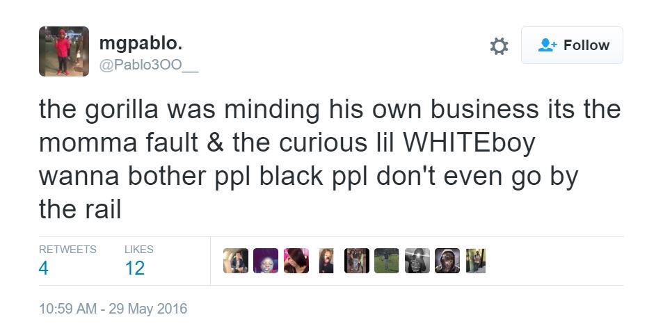 PrisonPlanet's tweet image. The boy was black.