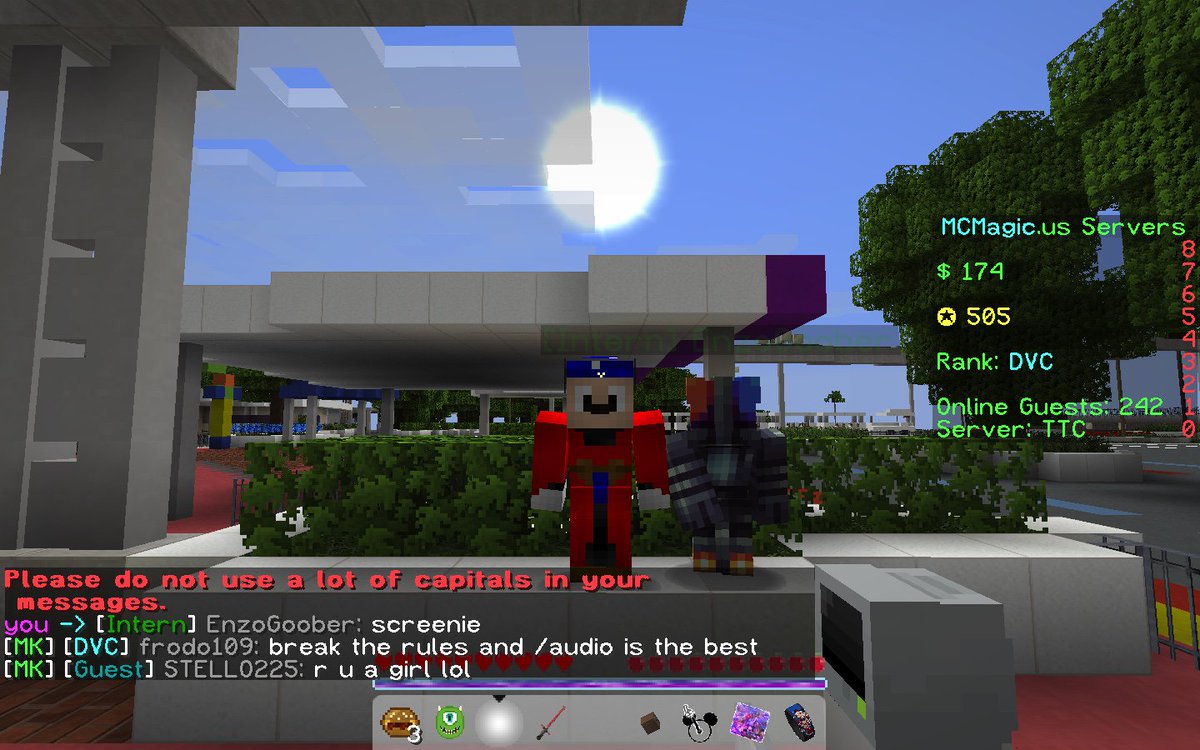 salty_squirtle's tweet image. I spotted a wild enzo at TTC @enzogoober  xD #mcmagicside