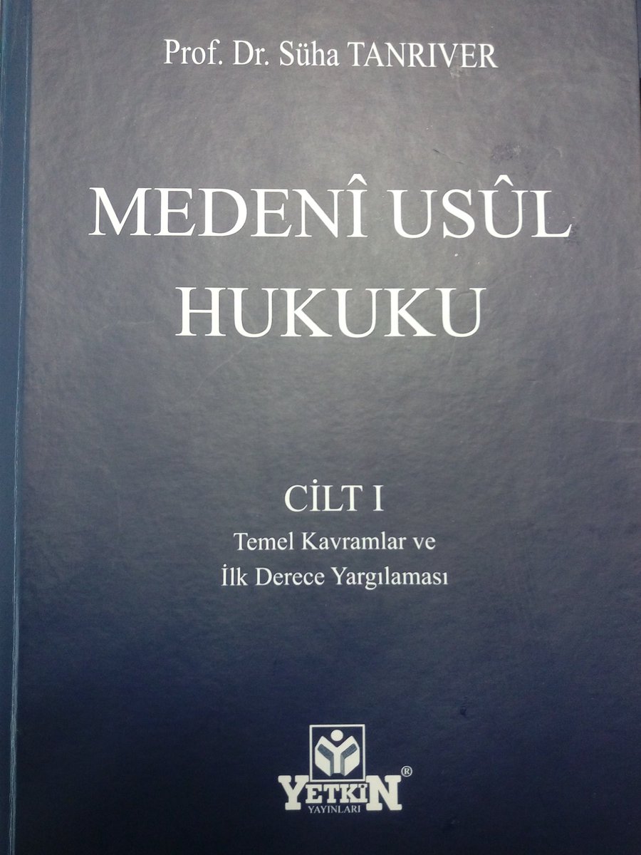 Süha Tanriver hocamizin beklenen medeni usul kitabi cikti