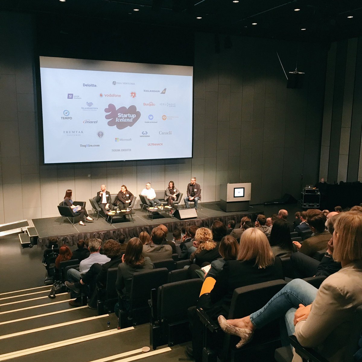 Good founders panel at #StartupIceland 2016 #reykjavik <a href="/HaukurGud/">Haukur Gudjonsson</a> <a href="/guidetoiceland/">Guide to Iceland</a> <a href="/2activitystream/">Activity Stream</a>