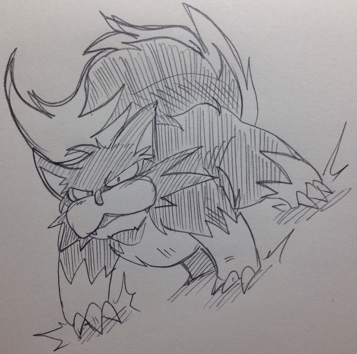 鶏弟子 トリデシ 描いたもの 猪狩守 パワプロ 熱斗くん ロックマンエグゼ くるり親分 スクリューブレイカー スカタンク ポケモン