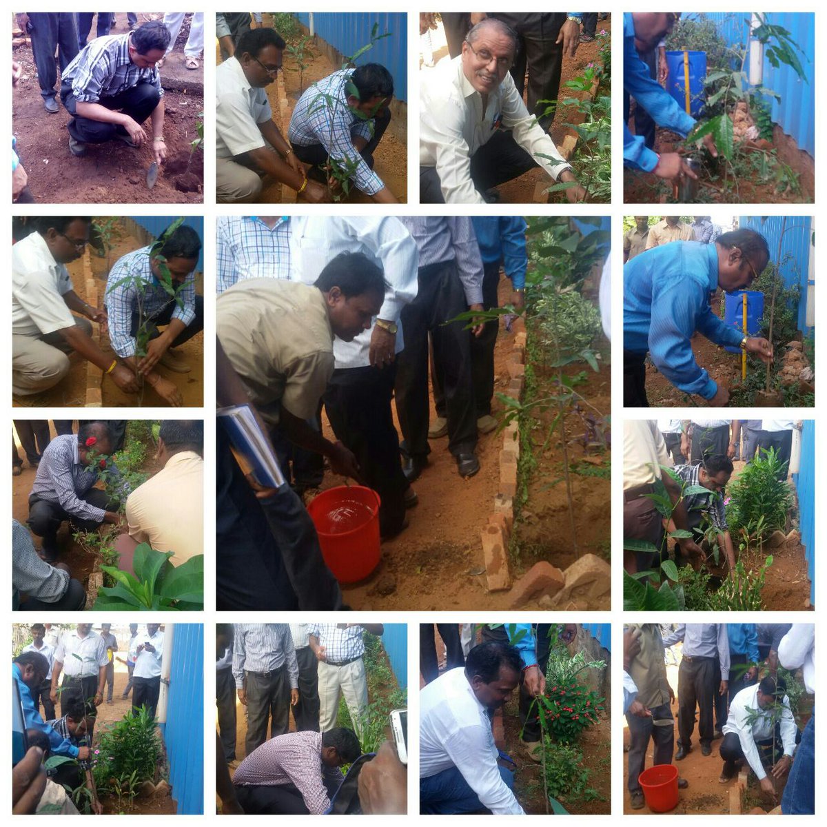 TREE PLANTATION RAIL HAMSAFAR SAPTAH VASCO