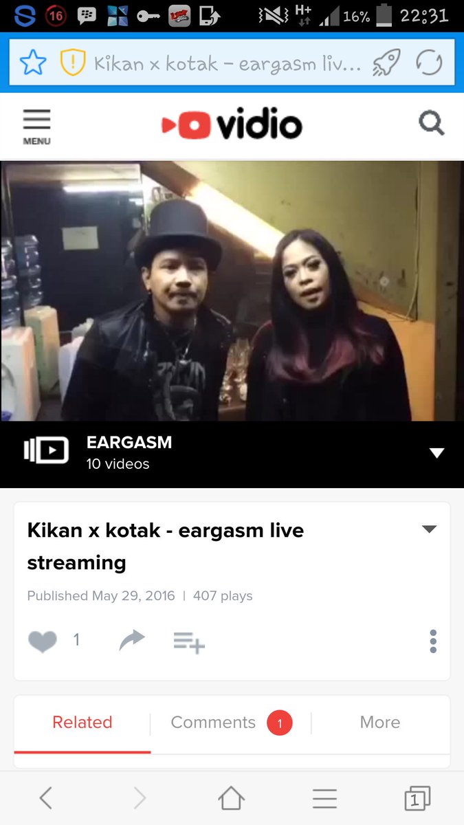 Selasa 31 Mei 16 pantengin #eargasm brg <a href="/KikanNamara/">Namara Surtikanti</a> X <a href="/kotakband_/">Official KOTAK</a> Live streaming <a href="/vidiodotcom/">Vidiodotcom</a> kerabat! dont miss it
