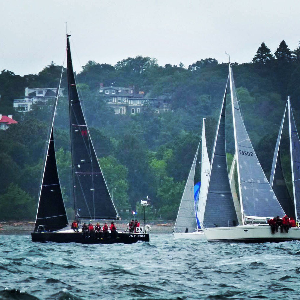 JMurkowski's tweet image. Nailing the 69 boat start at Swiftsure 2016.