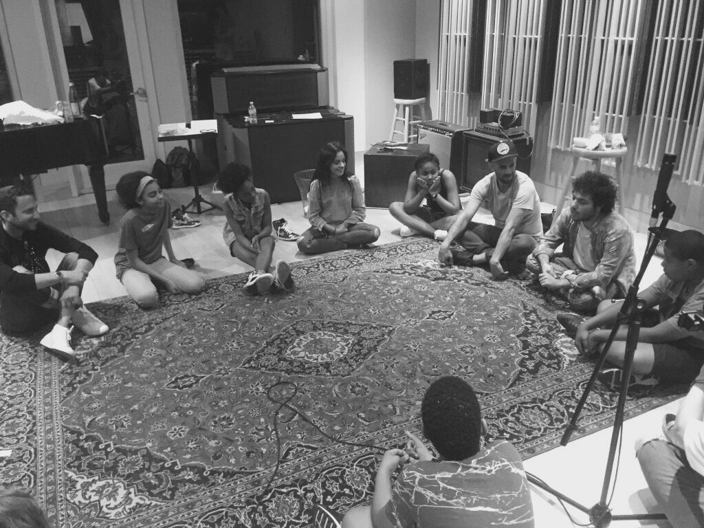 Camila_Cabello's tweet image. sweetest and smartest kids ever. thank u for having me @omgeverywhere @ItsBennyBlanco