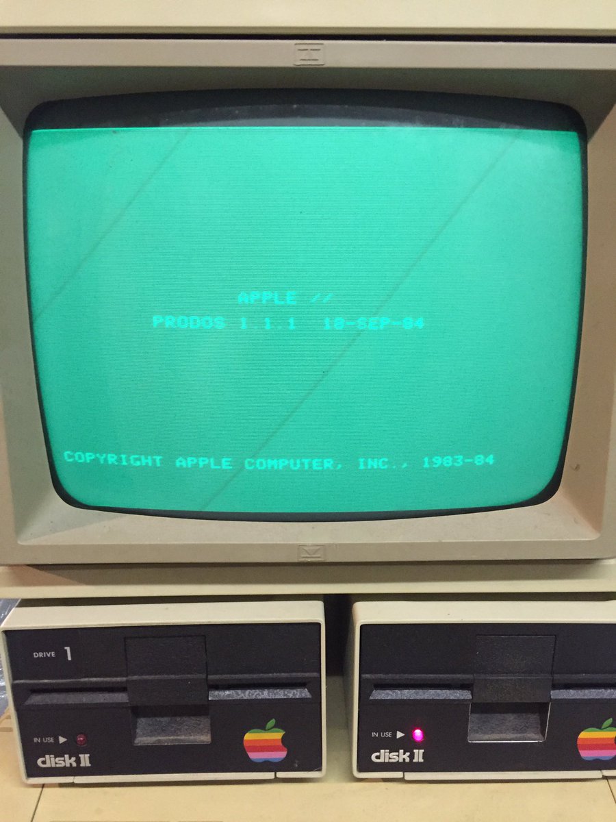 DevBizInfoGuy's tweet image. Never mind: #ProDOS works ok!