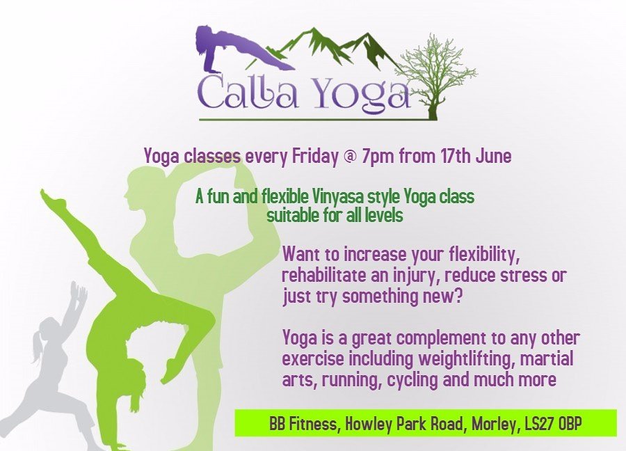 callaretreat's tweet image. Classes starting 17th June@BBFitnessLeeds@BBFLeeds @FightScienceLds.Get flexible,improve injuries,increase endurance