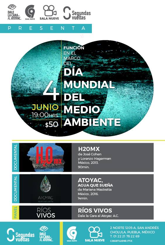 H2ODocumental's tweet photo. Se acerca el #DíaMundialdelMedioAmbiente. https://t.co/UhDhdHudtn