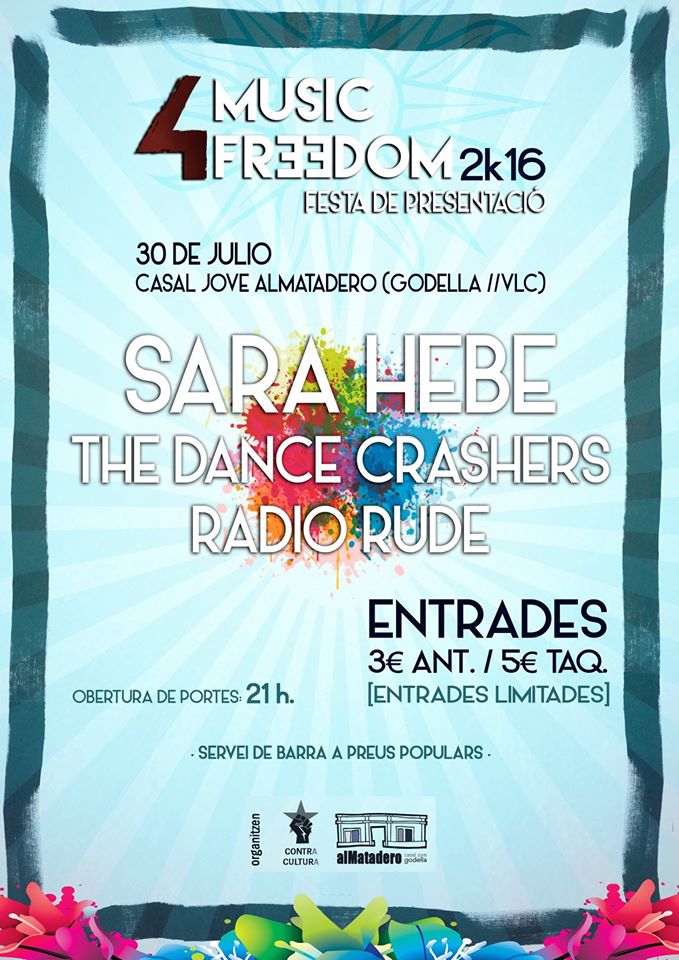 Dance_Crashers's tweet photo. Nova data confirmada! @M4F2016 amb @sarahebeok i @radio https://t.co/aat2JqB3ds