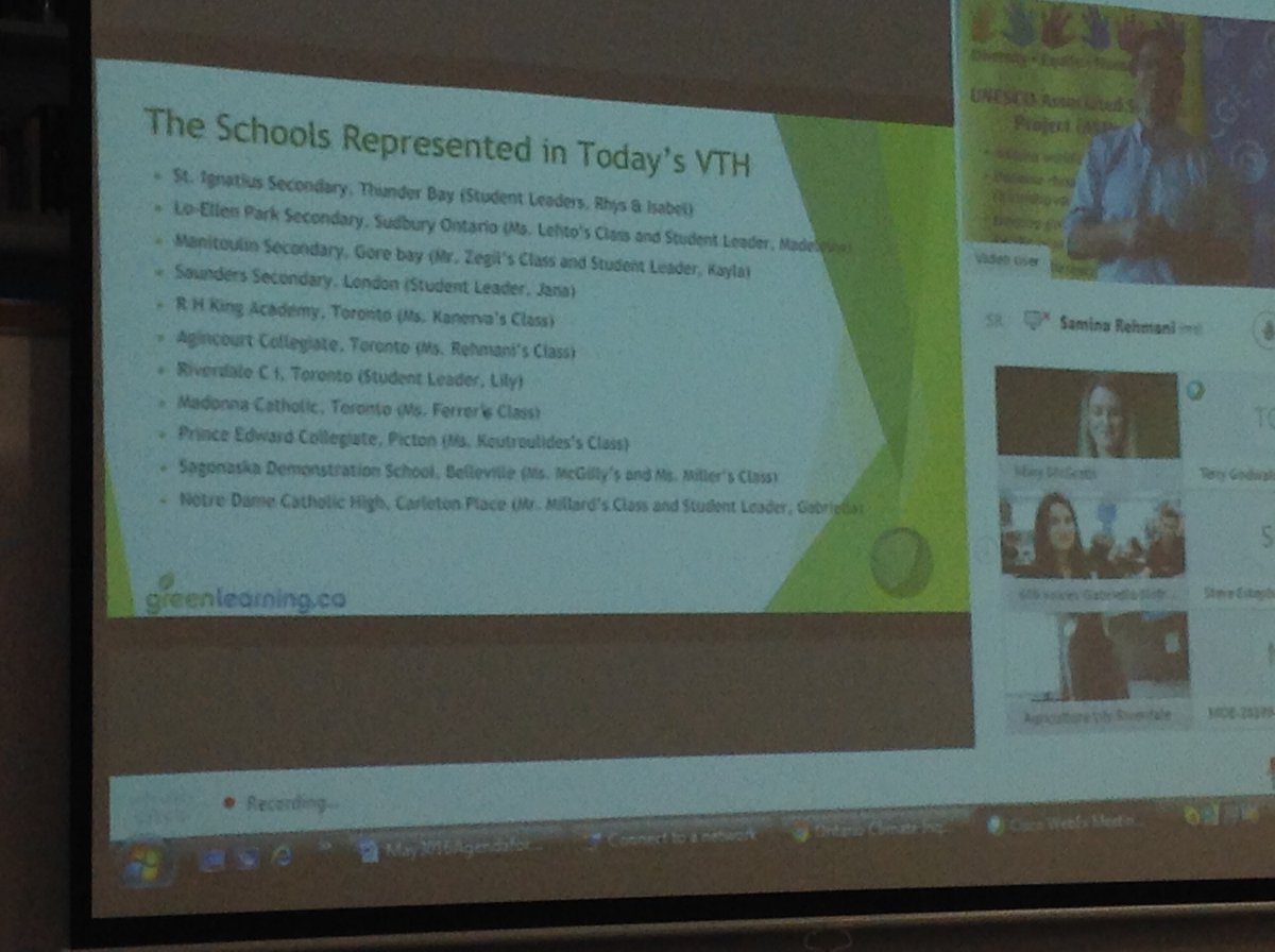 JFVandermeij's tweet image. Amazing #ccwil townhall w/ 12 schools from across Ont. Including @AgincourtCI @CW_Riverdale @RHKingAcademy @tdsb