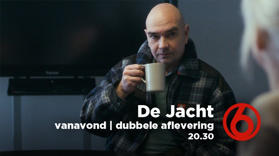 Over een uurtje is #dejacht er weer, met een gastrol van o.a. Cees Geel! 20.30 uur bij #SBS6.