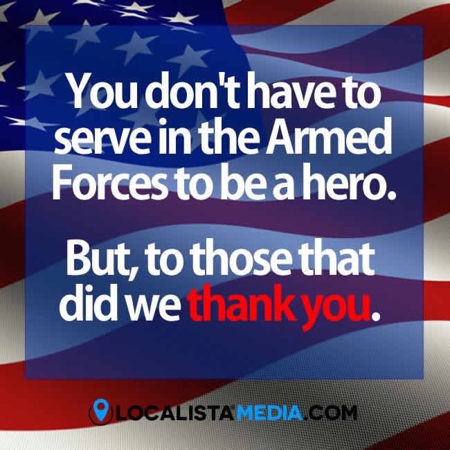 localista's tweet image. You don't have to serve in the armed forces to be a hero. #memorialday #hero #heroes #veterans #thankyou #america
