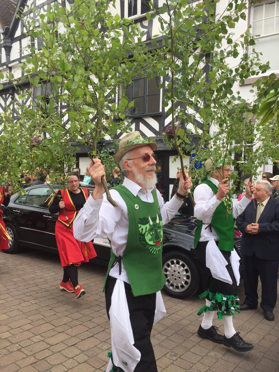 FiveSpiresLive's tweet photo. #Lichfield #BowerDay origins https://t.co/sSqSmyoMys