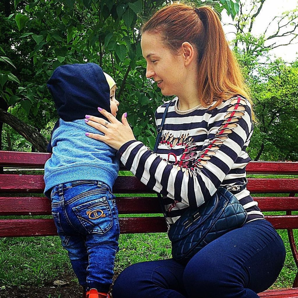 Моя самая большая любовь❤️👼🏼сынуля🐣#сынок#ребенок#мамасын #семья #гуляем #парк ##family #son #child #imom#instababy…