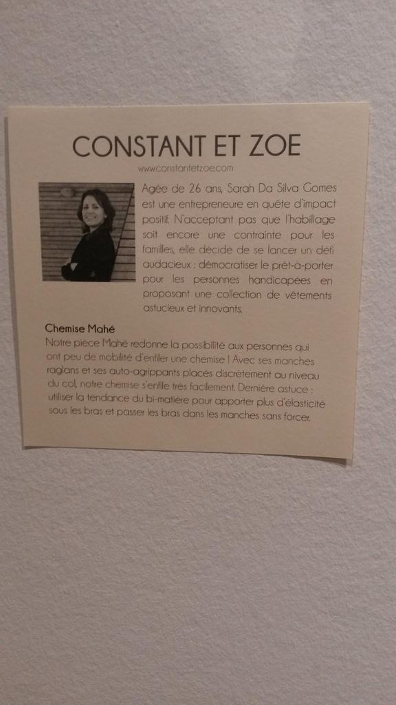 iwheelshare's tweet photo. @constantetzoe à @LaGalerieDeValois #Mode #Adaptee #Handicap #ÇaRoule Bravo! https://t.co/QkXgdHx0Od