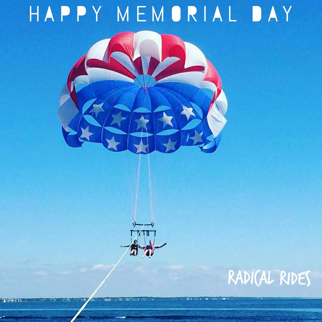 RadicalRidesInc's tweet photo. Remember those who served. All gave some, some gave all. Happy Memorial Day from #RadicalRides #PensacolaBeach https://t.co/1MohI3tMZ6