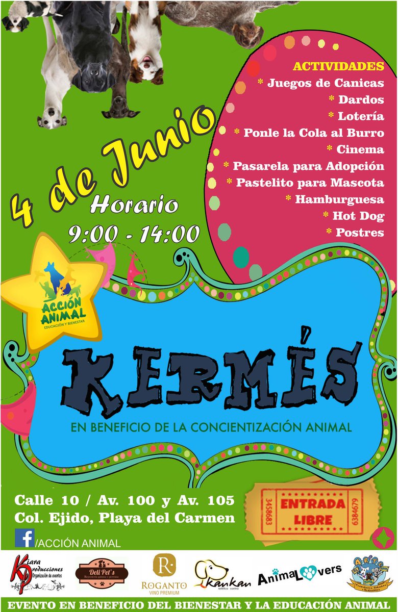 AccionAnimalRM's tweet image. #KermesAcciónate #PlayaDelCarmen @iGalletita @CinthyaOsorioG @YOAMOPLAYARADIO @YoAmoPlaya @PdelCarmenTV @PirataPlaya