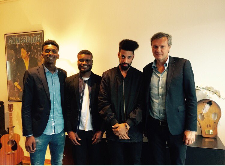 OlivierNusse's tweet image. Très heureux d'avoir signé #Darrell,  un artiste très prometteur @UMusicFrance ! @Yeadarr