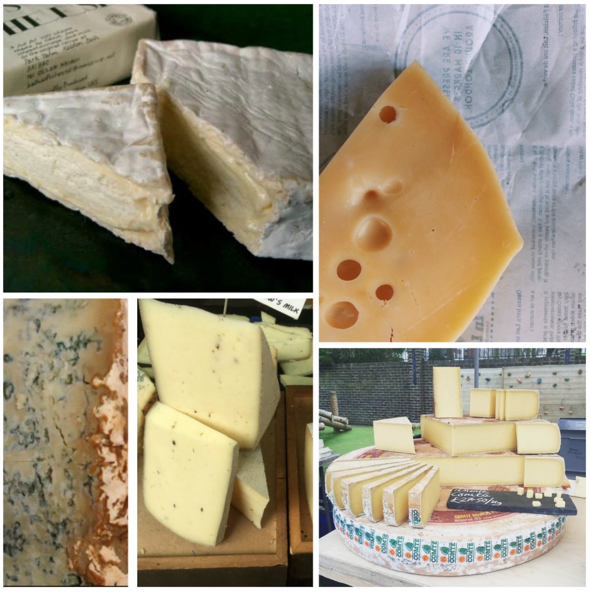 TheSpreadFood's tweet photo. It's National Cheese Day! @biancoMorastall @montaditoUk @boroughcheeseco @normandelondres @bathsoftcheese https://t.co/Zfws62Xq8x