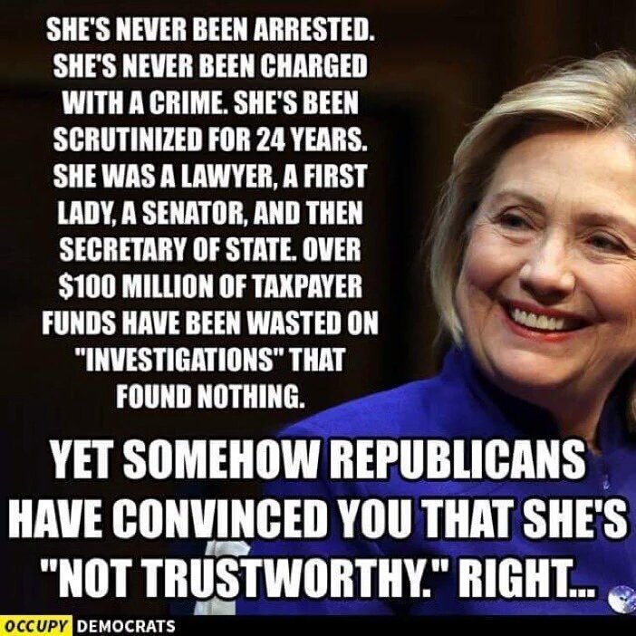 sheriffali's tweet photo. Don't believe the lying GOP Media Sanders & Cult, Hillary is a Caring Honest Woman
#ReadTheFacts
#VoteHillary4POTUS https://t.co/HGVBfvNpNq