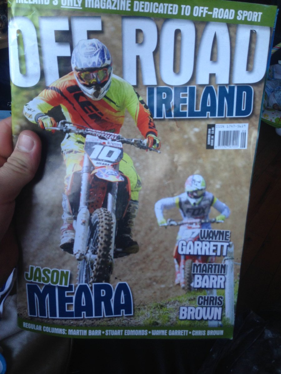Don't forget to go get the summer 16 copy of the <a href="/offroadireland/">Jonathan McCready</a> magazine! Thanks for the front cover 😆✊🏼