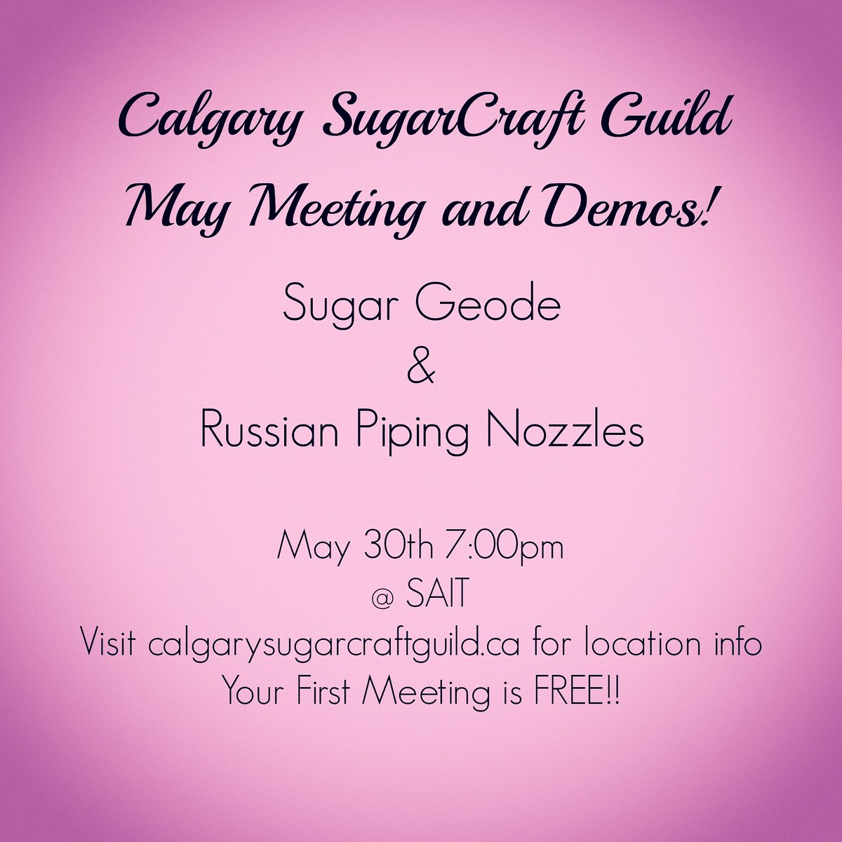 Calgary Sugarcraft tweet media
