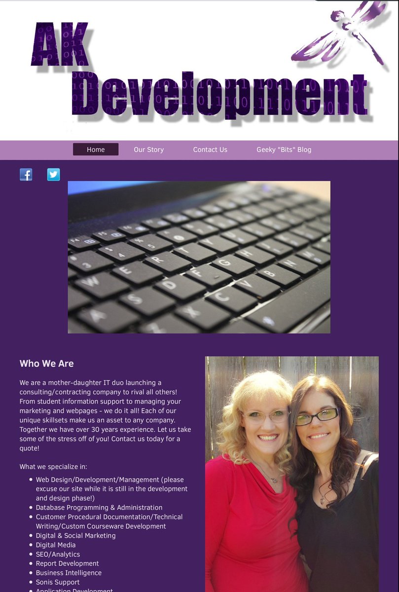 ak_development's tweet photo. Startup site is up! More to come! Go to
https://t.co/78pLrNpn5Z
#technology #startup #akdevelopment #itguru https://t.co/BIlBW3OnbV