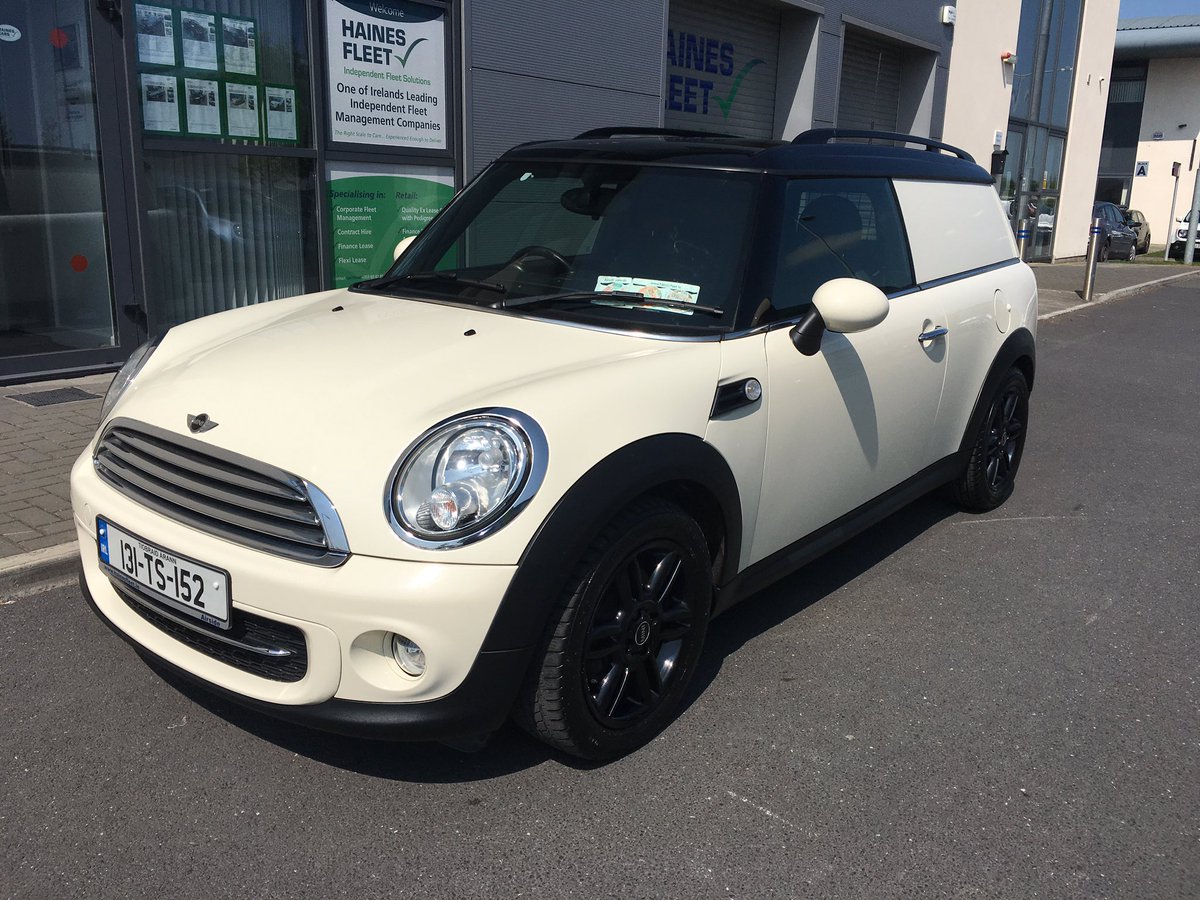 hainesfleet's tweet image. 2013 Mini Clubvan for sale. #mini #clubvan #forsale hainescars.ie
