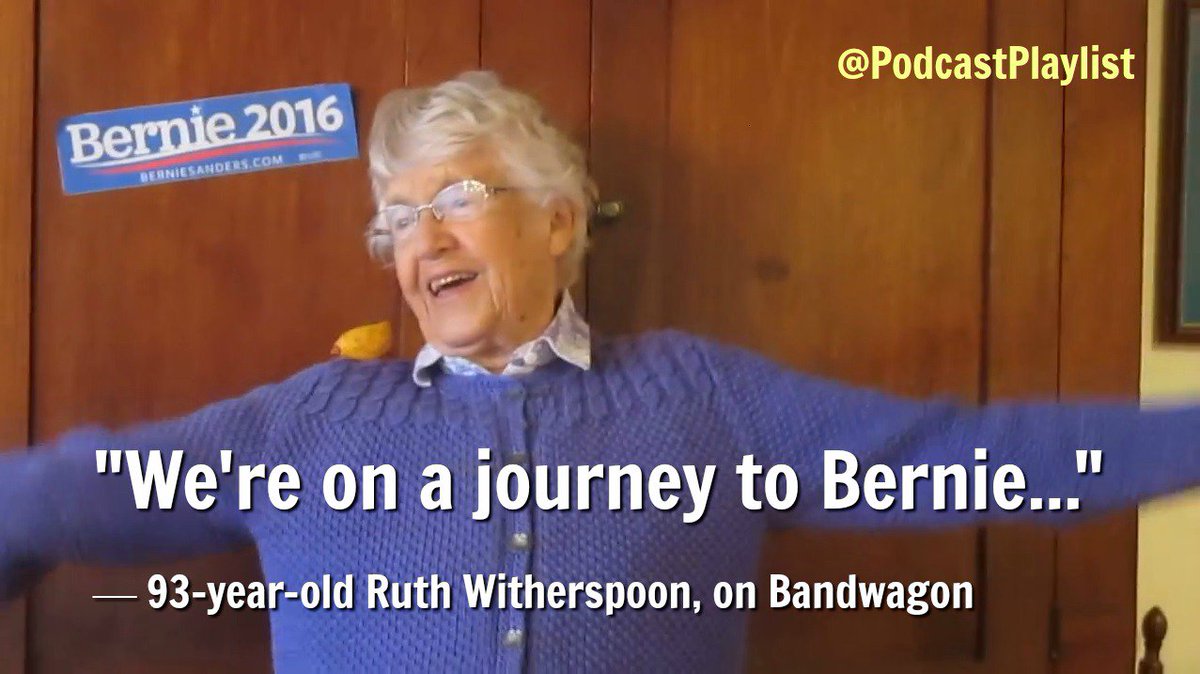 Hear the most original voice supporting <a href="/BernieSanders/">Bernie Sanders</a> campaign on <a href="/BandwagonRadio/">Bandwagon</a>. cbc.ca/1.3607047