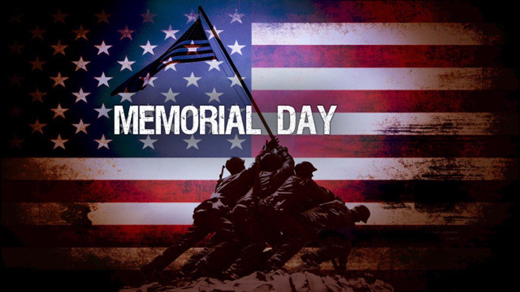 Happy Memorial Day to our American veterans - for their services to this nation and for freedom throughout the world