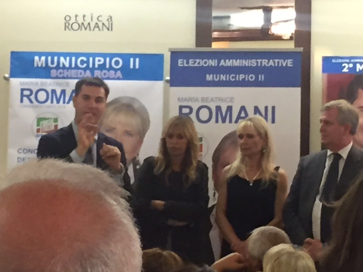 Chiusura della campagna elettorale per il #MunicipioII con Maria Beatrice #Romani e @PatriziodiTursi @forza_italia