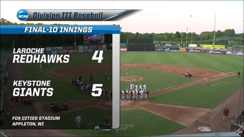 Congratulations, <a href="/KeystoneBase/">𝐊𝐞𝐲𝐬𝐭𝐨𝐧𝐞 𝓖𝓲𝓪𝓷𝓽𝓼 𝐁𝐚𝐬𝐞𝐛𝐚𝐥𝐥</a>! On to the Div III National Championship! #KeystoneProud