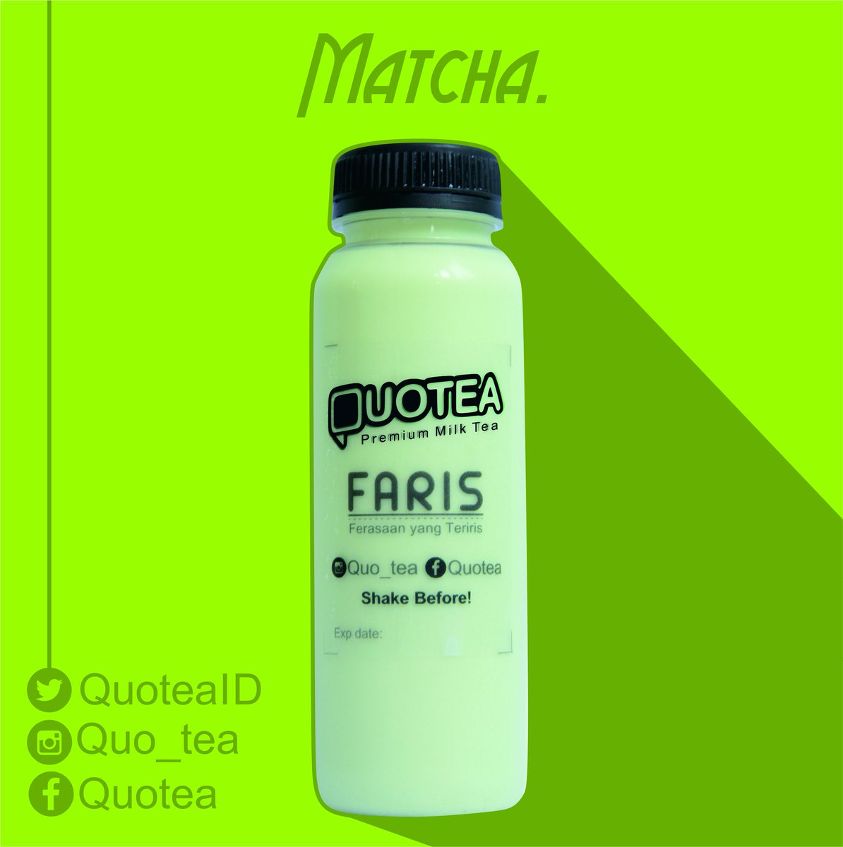 QuoteaID's tweet image. Premium milktea available on Bandung Garut Tasik!