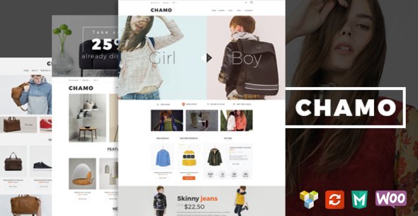 RoadThemes's tweet image. Chamo - Responsive WooCommerce WordPress Theme 
goo.gl/eya7yV