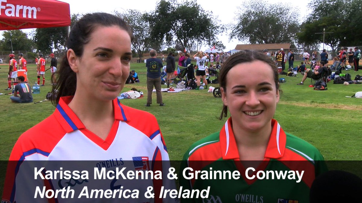 Video: See a novel game between Ireland &amp; North America, capturing the #GAA spirit perfectly tinyurl.com/gvk2d89